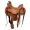 Wade top grain Ranch saddle intricate tooling