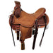 Ranch Rope Floral Basket  leather  rough out Modified Association saddle