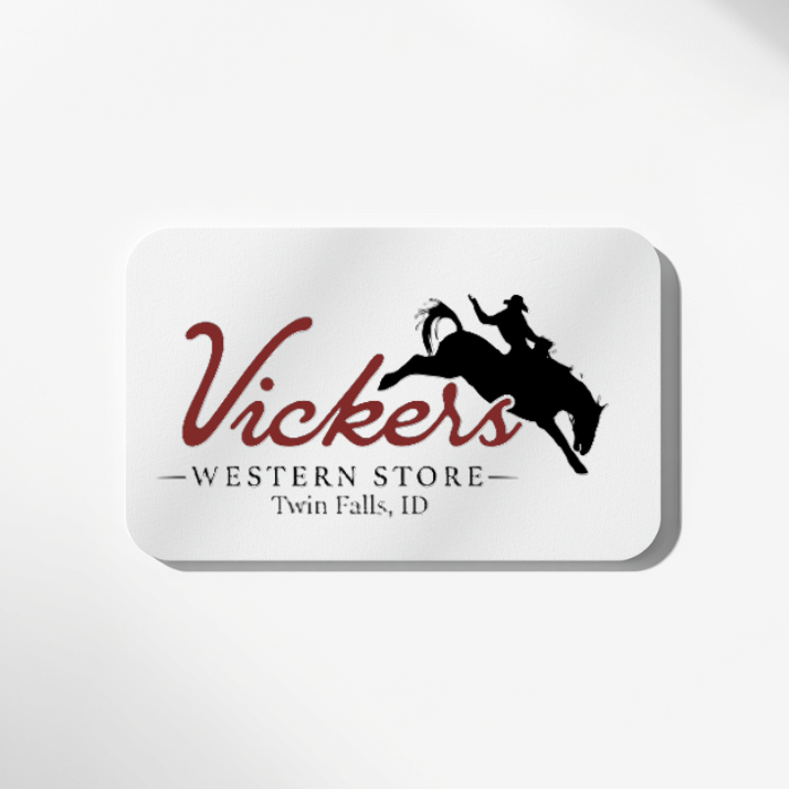Vickers Western Store e-gift card