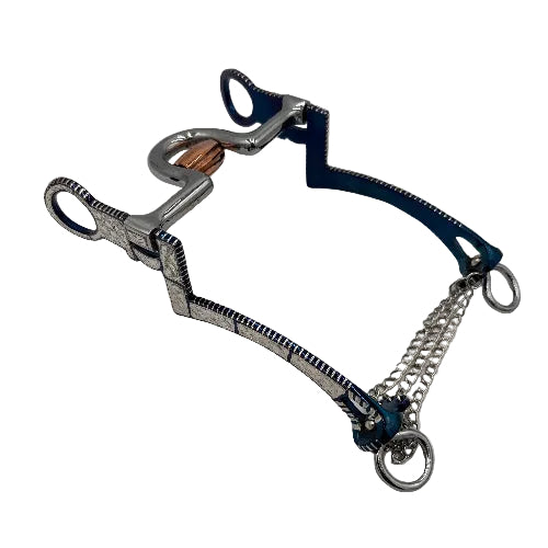 Vickers Silver Bit 1036 Blue M-34