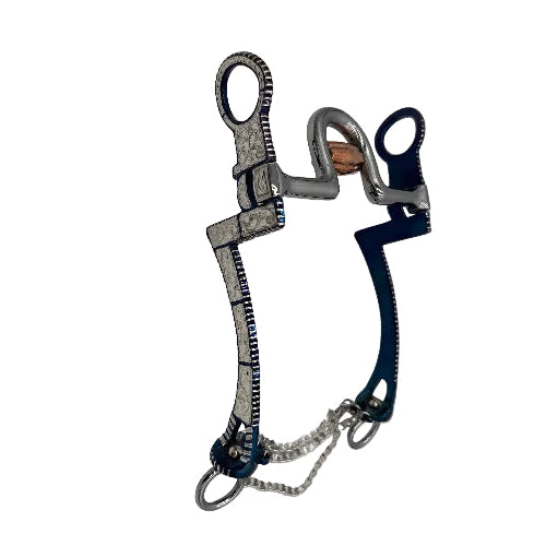 Vickers Silver Bit 1036 Blue M-34