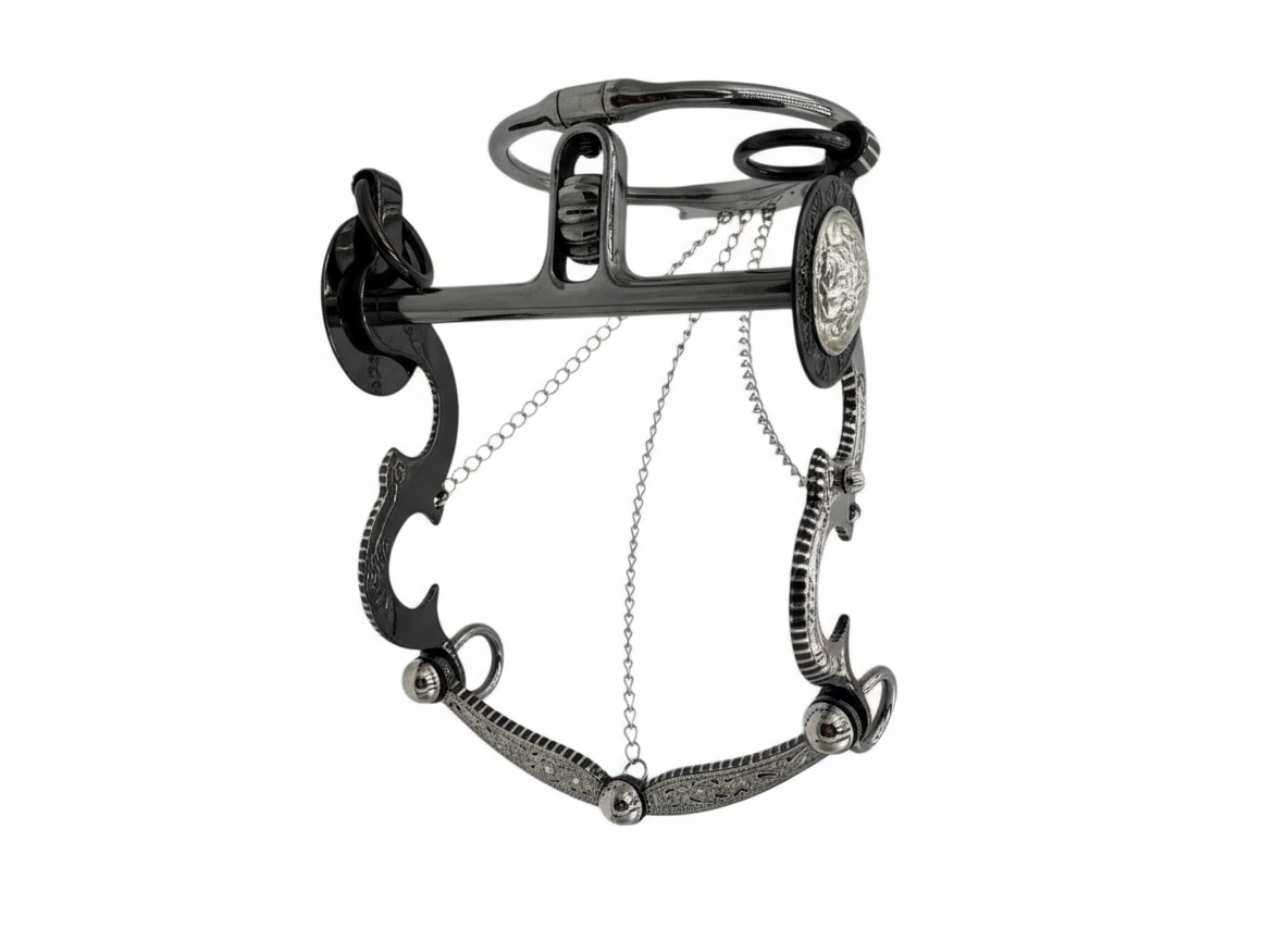 Vickers Silver Bit 1514 Blk Aro Mouth