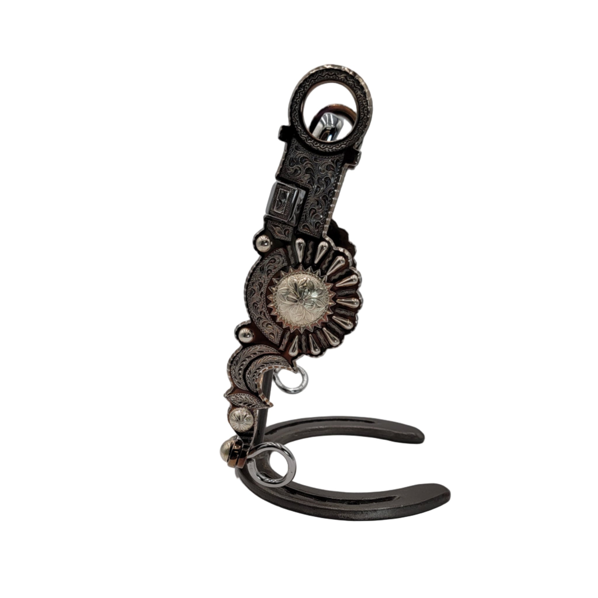 silver bit roller port copper inlay