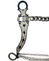 Vickers Silver Bit 1638 Blue w/Chain
