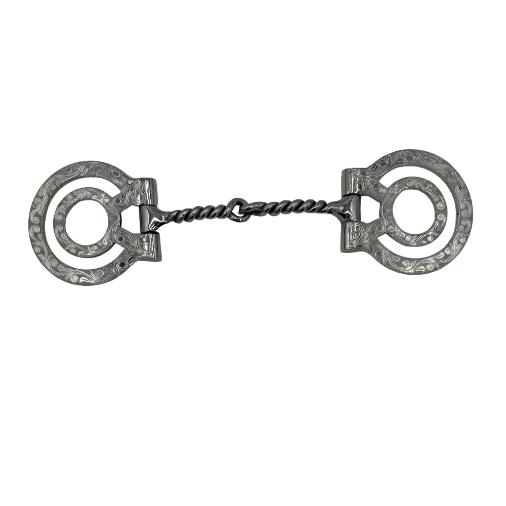 Vickers Silver Bit Snaffle M-55