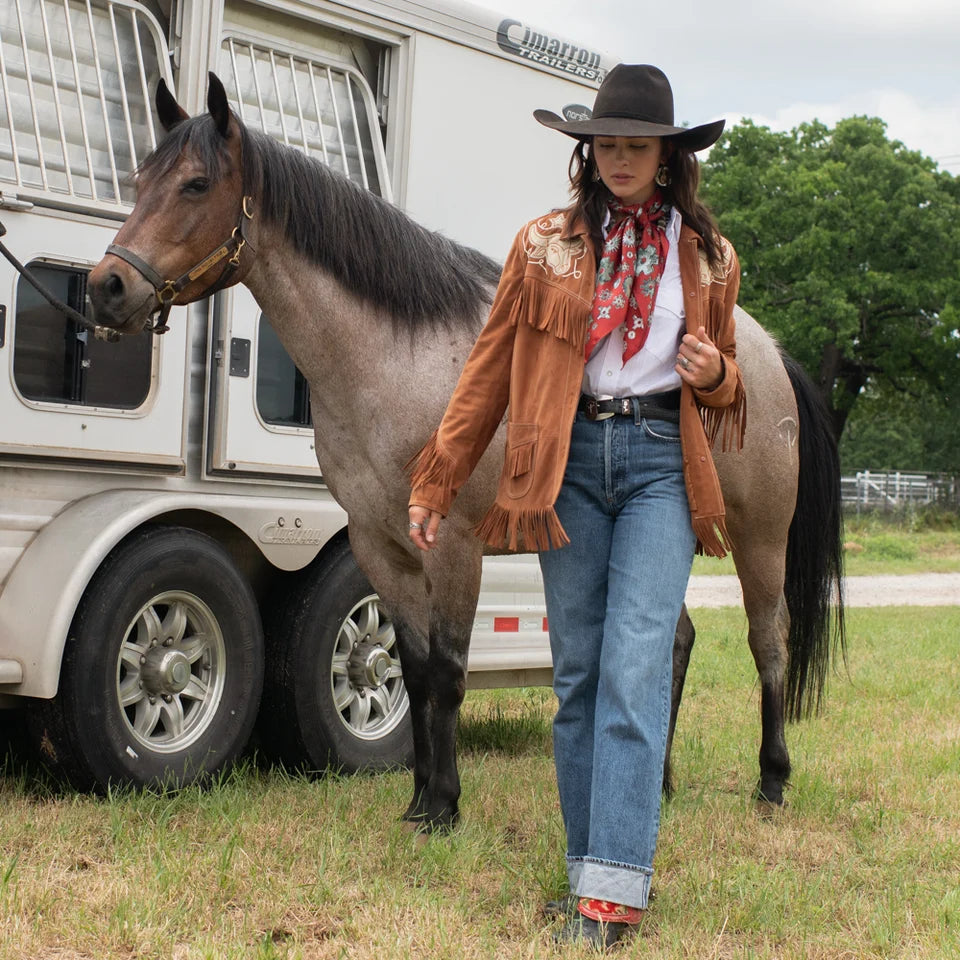 Whip & Spur Red Wild Rag