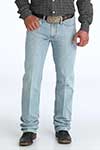 mens cinch white label jean, color: light stonewash