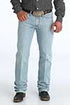 mens cinch white label jean, color: light stonewash
