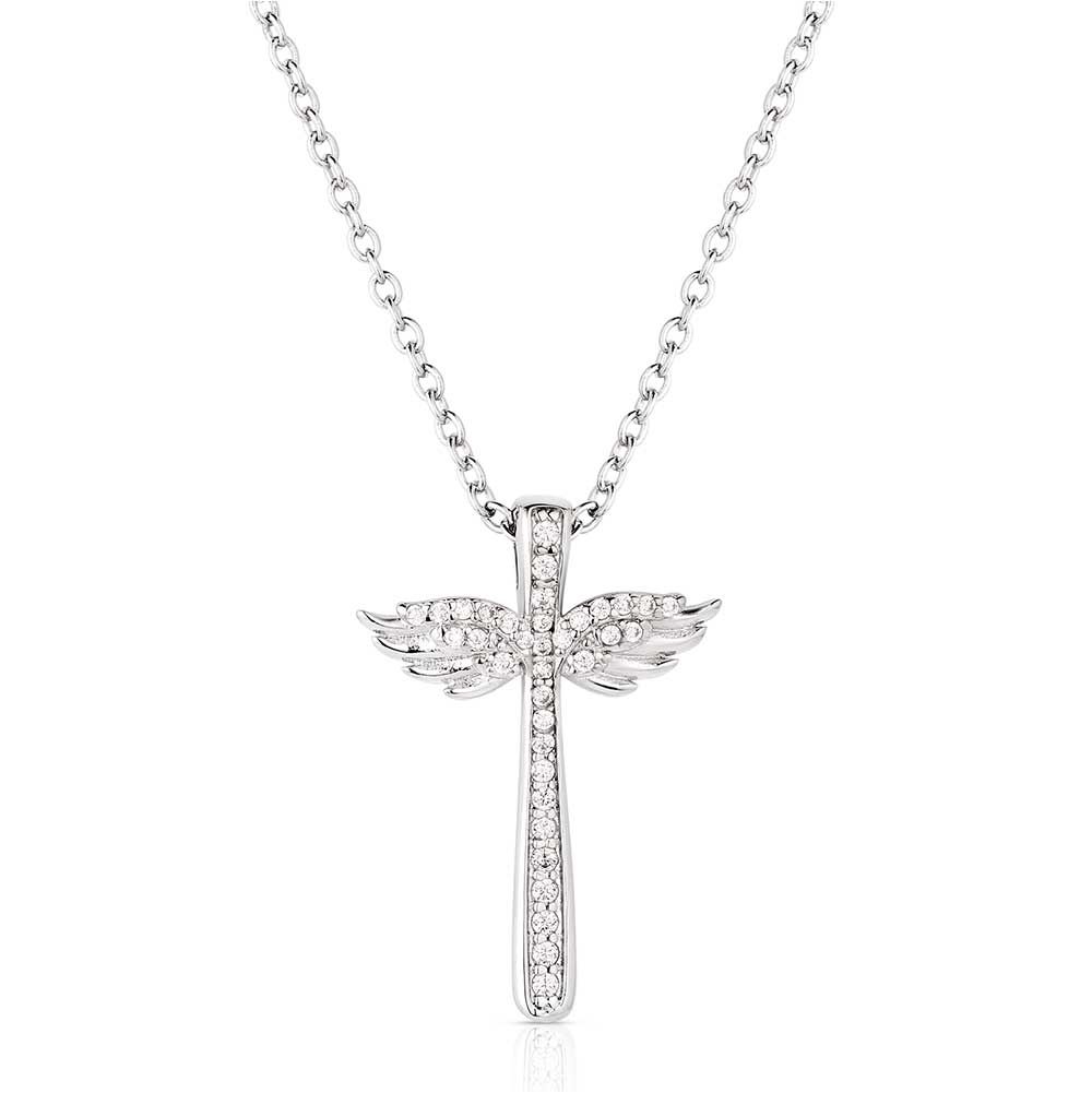 Montana Silversmith Wings of Faith Cross Necklace