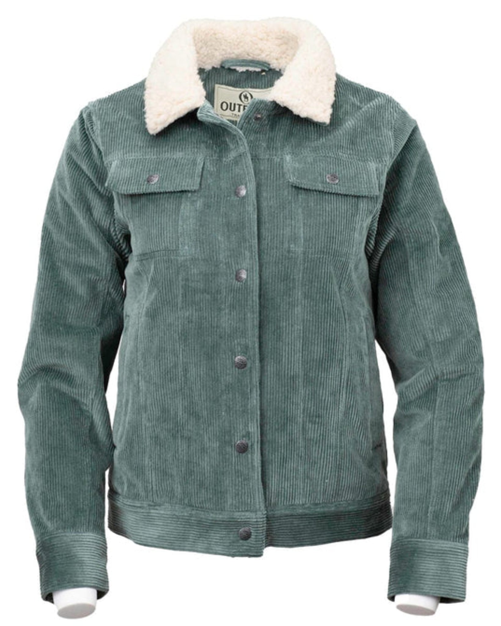 Wmns Georgia Sage Button Up Jacket