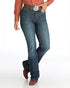 Ladies Cruel Girl Skylar Dark Stone Boot cut jean