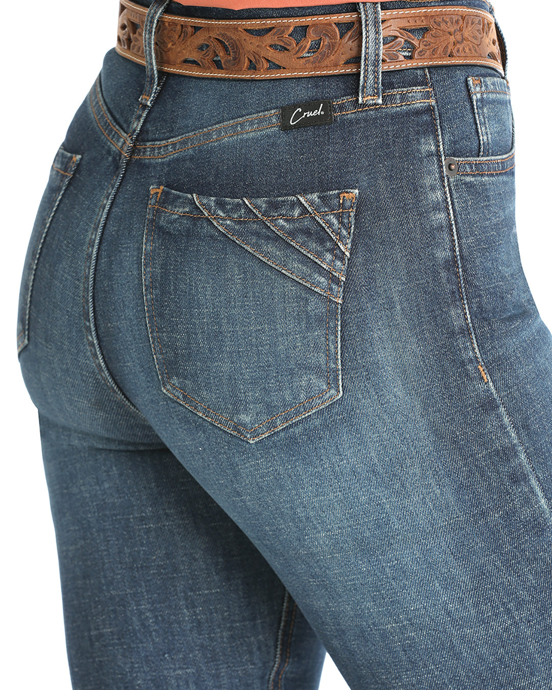 Wms Cinch Skylar Dark Stone Jeans