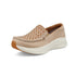 Twisted X Wms Toasted Almond & Tan Multi Casual checker Shoe WCAU006