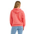 Wrangler Retro Punchy Sweatshirt Coral Hoodie
