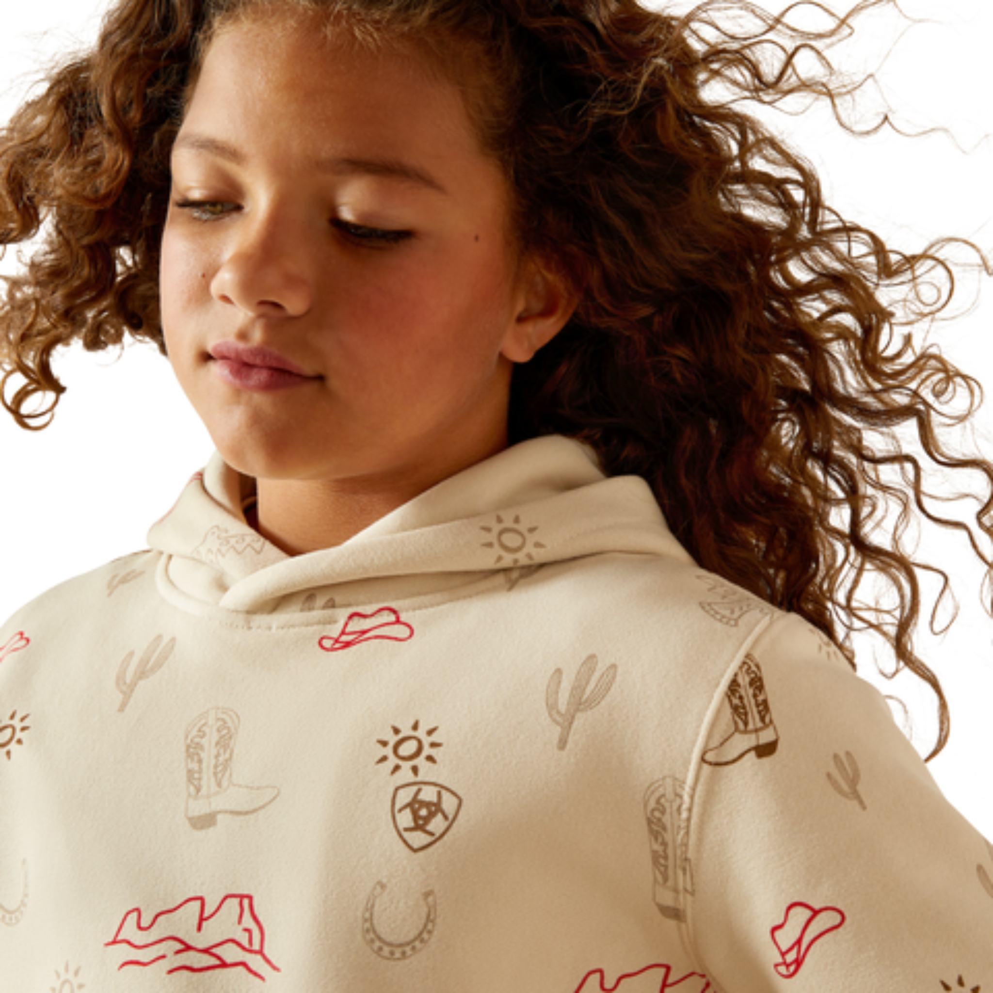 Yth Western Stamps Hoodie