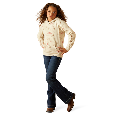 Yth Western Stamps Hoodie