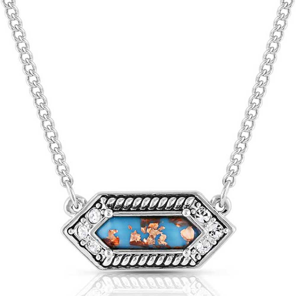 Montana Silver Miner's Cobalt Turquoise Necklace NC5190