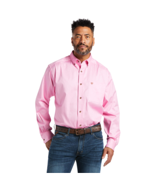 Ariat Mens Solid Pink Shirt 10016692