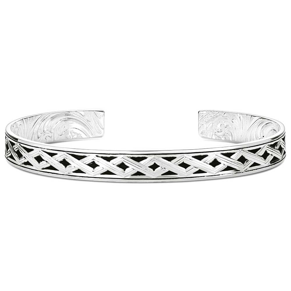 Montana Silversmith Woven Legacy American Made Cuff Bracelet