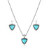 Braided Journey Turquoise Jewelry Set