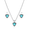 Braided Journey Turquoise Jewelry Set JS6109