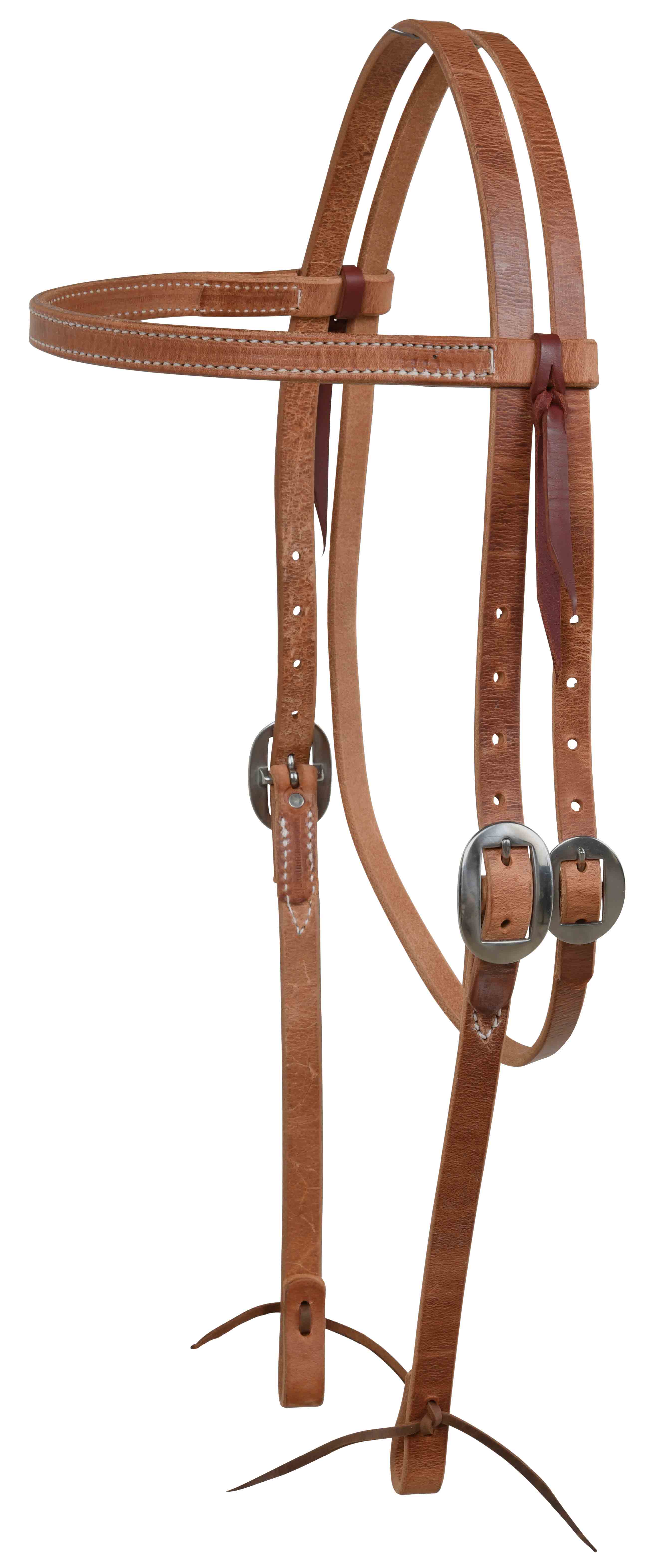 202 3/4" Browband SS Hard Draft H1013