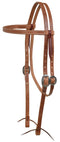 202 3/4" Browband SS Hard Draft H1013