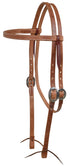202 3/4" Browband SS Hard Draft H1013