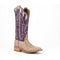 Hyer Women’s Harper Tan Full Quill Ostrich Western Boots