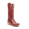 Hyer Women’s Red Leawood Premium Leather Western Boots