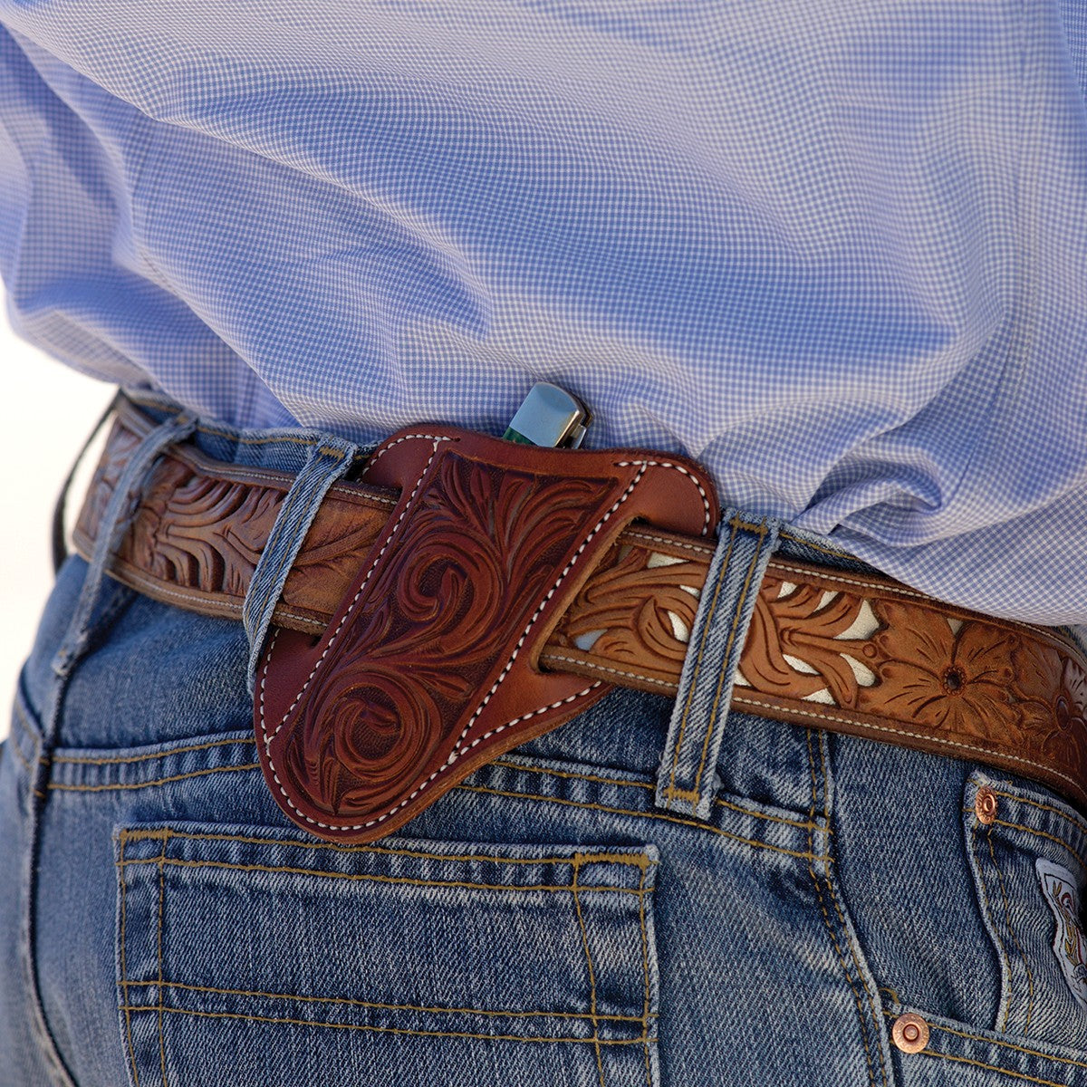 437 Knife Scabbard Floral