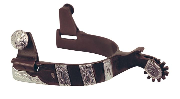 50 Antique Brown MNS Engraved Spur