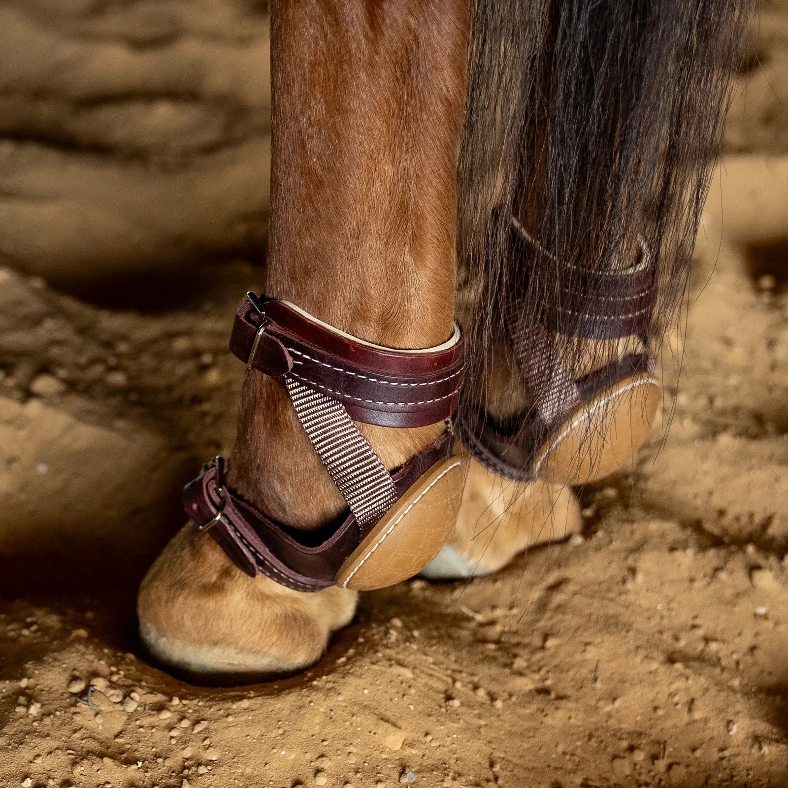 437 Leather Skid Boots