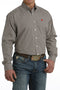 Men's Long Sleeve Cinch Western Shirt with buttons