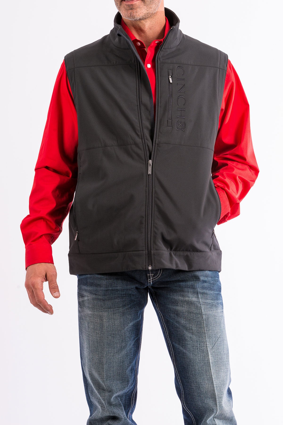 Mens CC Bonded Vest AO - BLK
