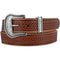 Justin brown tooled Bronco Belt