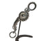 silver bit twisted wire short shank