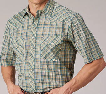 Roper Short Sleeve Western Shirt 01-002-0101-4602