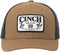Cinch Men's Trucker Cap Brn/Tn/Blk