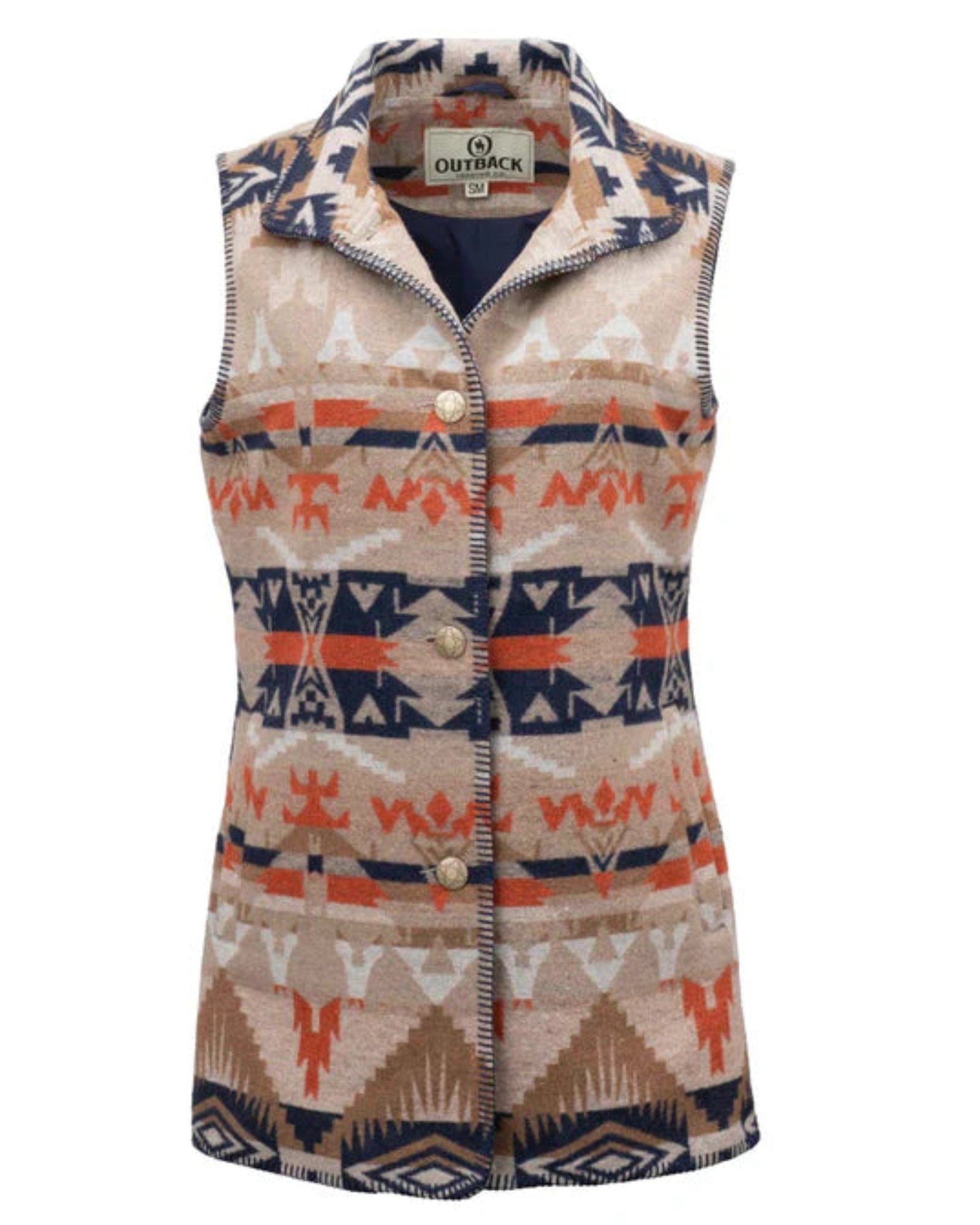 Wmns Stockard Navy Vest