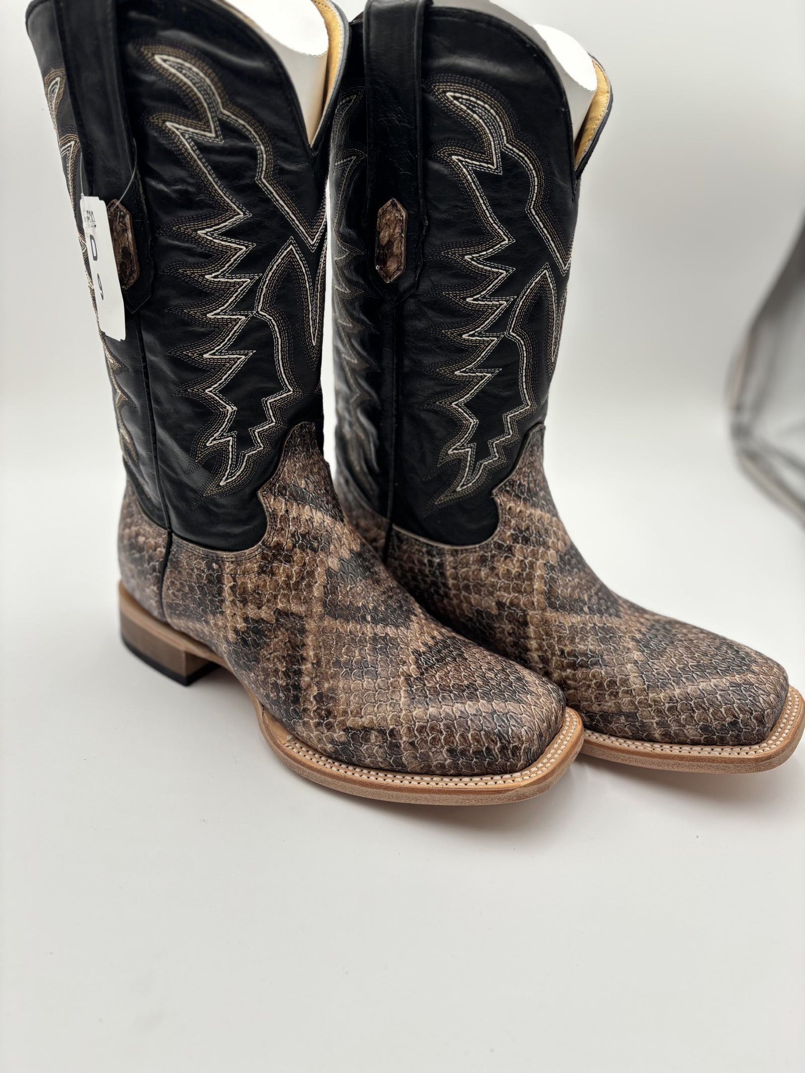 CT Mns Rattlesnake Print Western Boots Q6715