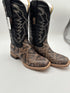 CT Mns Rattlesnake Print Western Boots Q6715