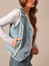 Loni Denim Sherpa Vest