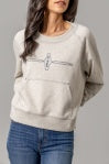Gracie Cropped Crewneck Sweatshirt
