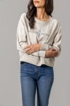 Gracie Cropped Crewneck Sweatshirt