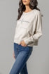 Gracie Cropped Crewneck Sweatshirt