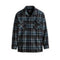 Wool Plaid shirt with a collar 