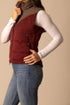 Wmn Kimes Lenora Maroon Vest